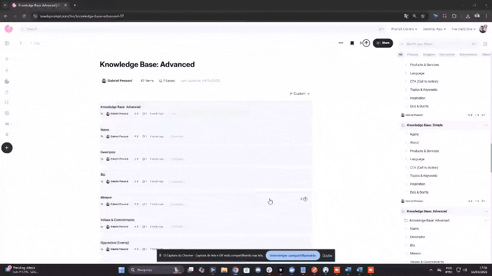 How to delete a Knowledge Base